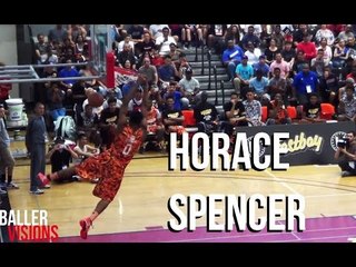 Horace Spencer Dunks With Authority At The BallIsLife All American Dunk Contest!