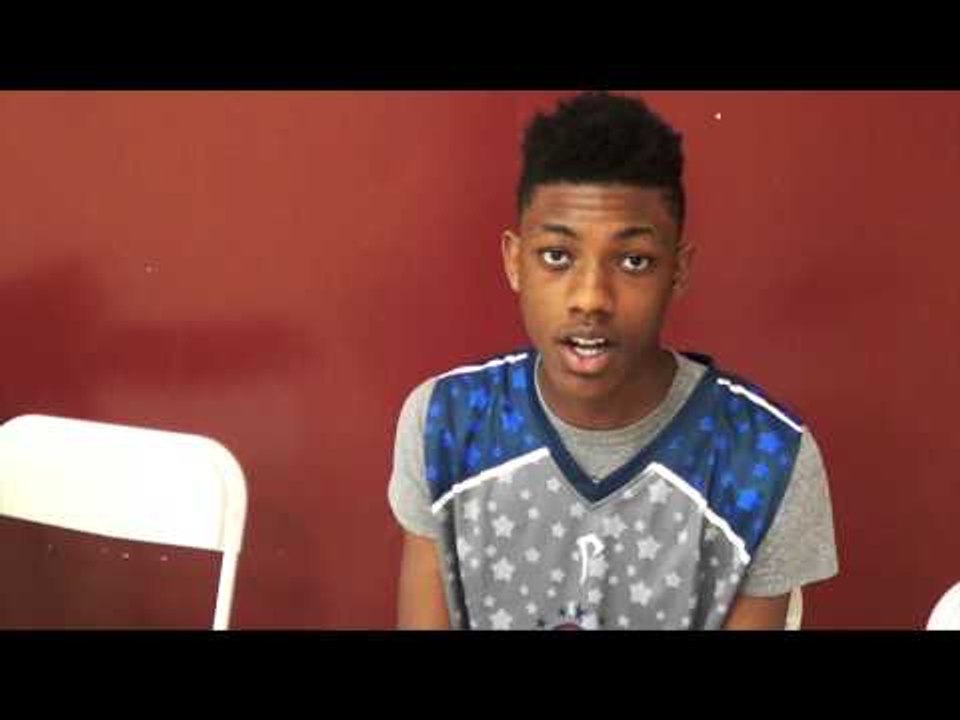 Andre Rafus Quick Behind The Scenes at Pangos All American Camp!