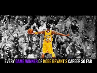 Every Kobe Bryant Game Winner In 2 Minutes