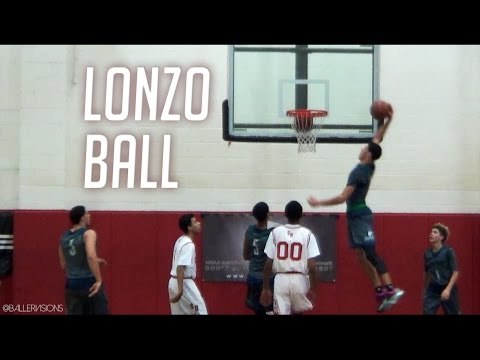 Lonzo Ball Dunks All Over the Battlezone Tourney @ Centennial High school