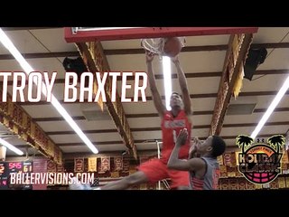 Best HS Dunker? Troy Baxter Can FLY! UA Holiday Classic Mix