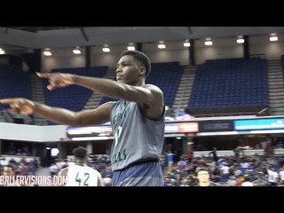 Eli Scott Nasty One Handed Throw Down Oop From Melo Ball!