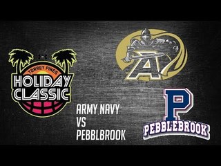 Army Navy VS Pebblebrrok GA Full RAW HIGHLIGHTS (Under Armour Holiday Classic)