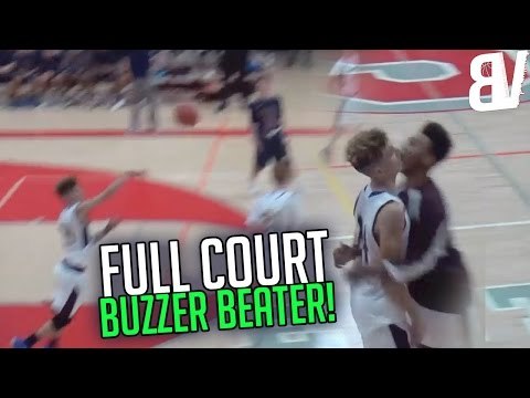 Yassine Gharram Hits Full Court Buzzer Beater To Force OT! | Full Court Buzzer Beater!