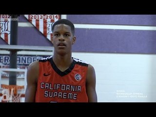 Shareef O'neal Highlights in Vegas! | Cal Supreme 16U EYBL
