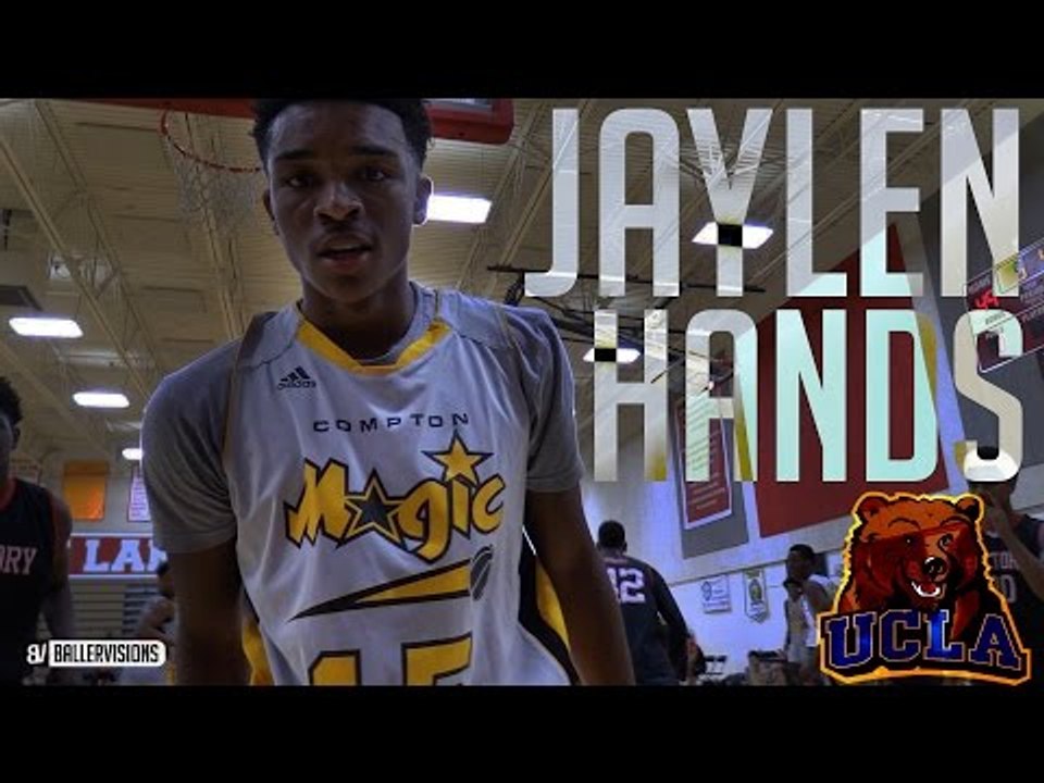 Jaylen Hands OFFICIAL Summer 16' Mixtape | Future UCLA PG is LETHAL