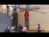 Missed Dunk Breaks Hoop & Almost KILLS COLLEGE PLAYERS!!! [CRAZY ACCIDENT]