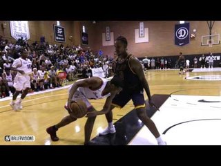 USC Star Player CROSSES Demar Derozan & Almost POSTERS Swaggy P! Deanthony Melton @ Drew League!