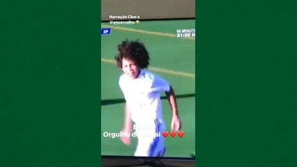 Filho de Marcelo faz golaço no infantil do Real Madrid; assista