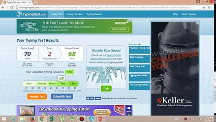 HOW TO TYPE FAST WITHOUT LOOKING AT THE KEYBOARD