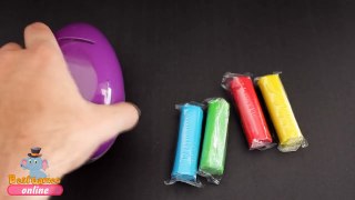 Learn Rainbow Colours with Play-DOH Plasteline Video For Little Kids!!!