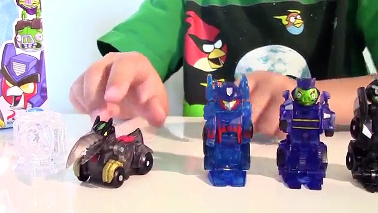 Energon Racers Pack - Angry Birds Transformers Telepods - Unbox, Review, Teleport