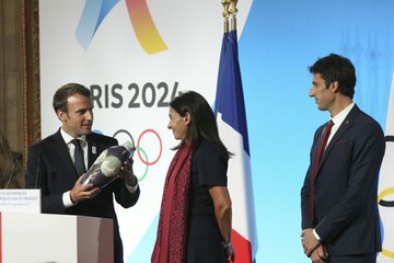 Discours lors de la réception des JO #Paris2024