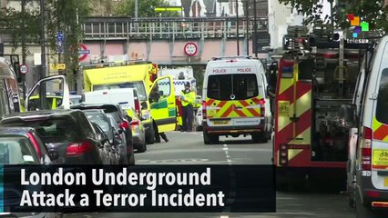 London Underground Attack a Terror Incident