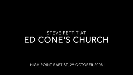 Steve Pettit on Bitterness as Weakness