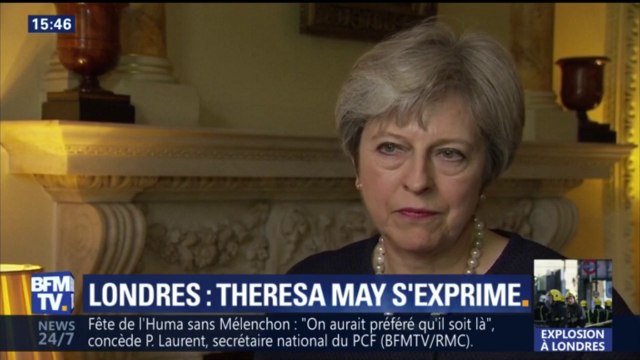 Attentat à Londres: La menace terroriste reste grave , met en garde Theresa May