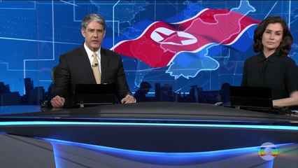 Jornal Nacional Coreia do Norte ameaça ‘afundar o Japão’ e r