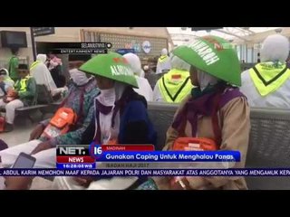 355 Jemaah Calon Haji Embarkasi 45 Tiba - Net 16