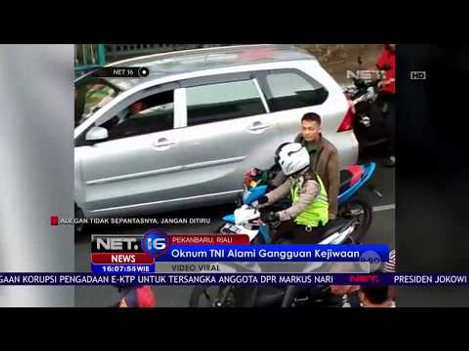 Oknum TNI Alami Gangguan Kejiwaan - Net 16