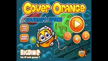 Cubierta naranja naranja naranja en Niños para de dibujos animados de dibujos animados de color naranja salvación juego de aventura espacial