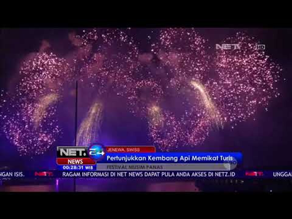 Pertunjukan Kembang Api Memikat Turis - NET24