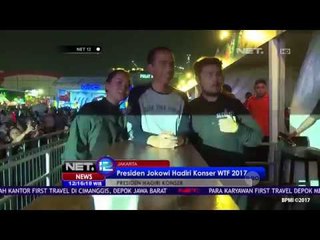 Presiden Jokowi Hadiri Konser We The Fest 2017 - NET12