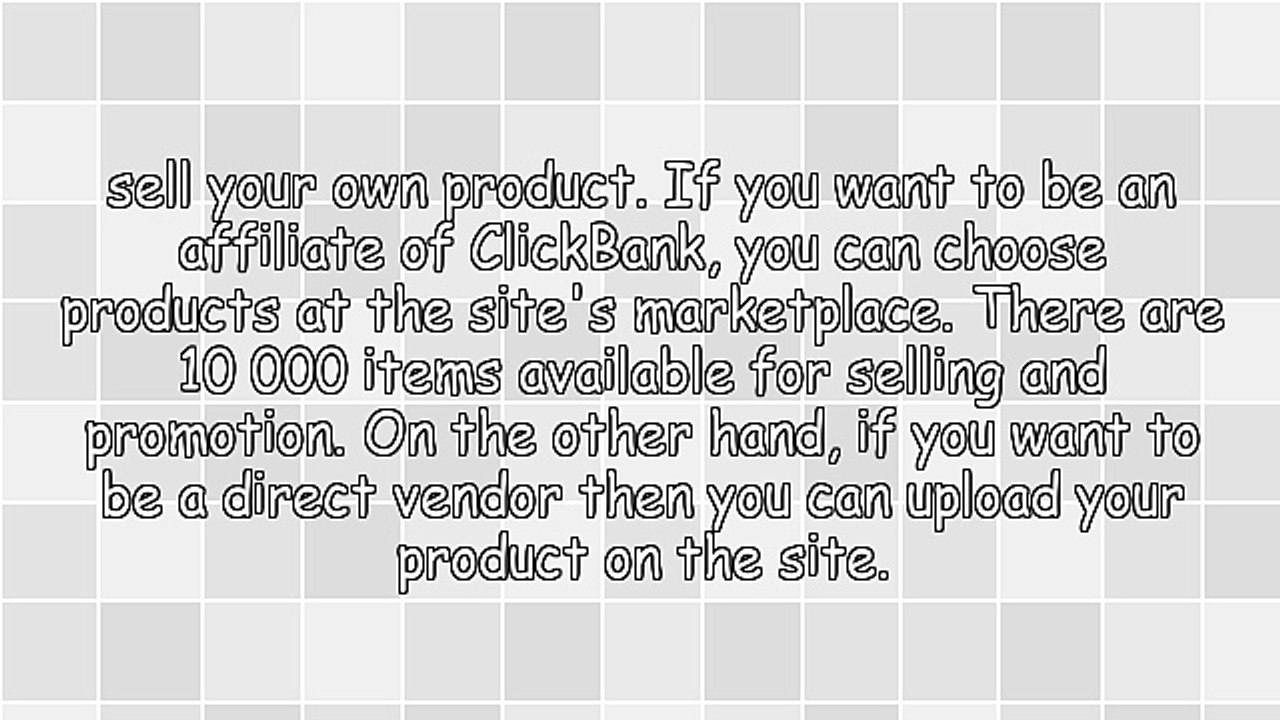 ClickBank: How Do You Govern The Site?