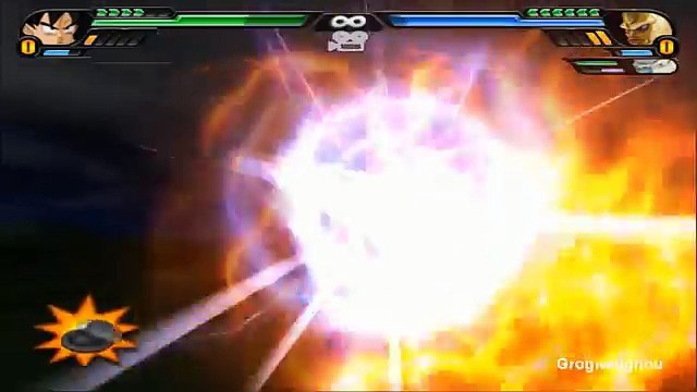 Gohan transforms into a Great Ape Vs Vegeta (Gohan Oozaru Mod in DBZ Budokai Tenkaichi 3)