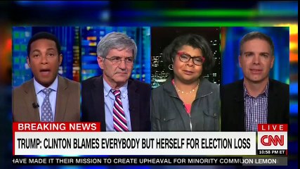 April Ryan doesn't agree with Don Lemon's assessment as to why Hillary Clinton lost the election
