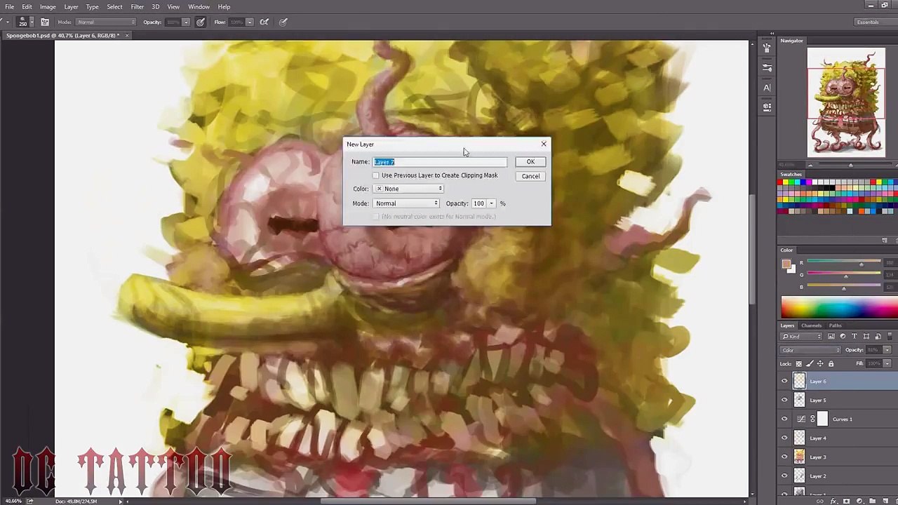Speedpainting - SpongeBob SquarePants