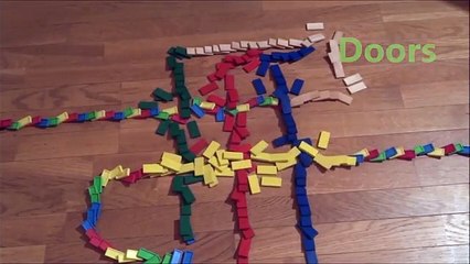 Nine  tricks to make cool domino