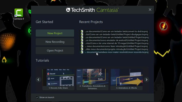 COMO USAR O CAMTASIA STUDIO 9