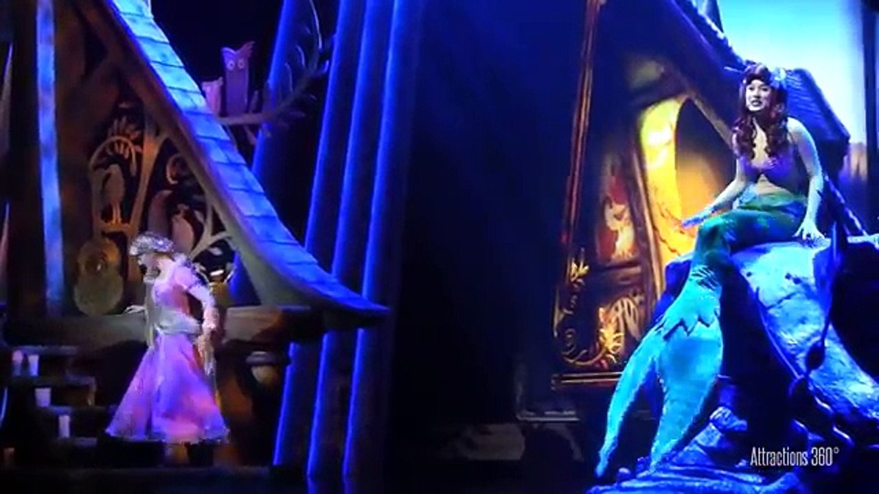 Mickey and the wondrous book Ariel Rapunzel Merida part