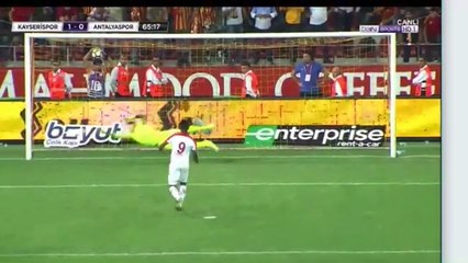 Samuel Eto SHOCKING Missed Penalty - Kayserispor 1-0 Antalyaspor