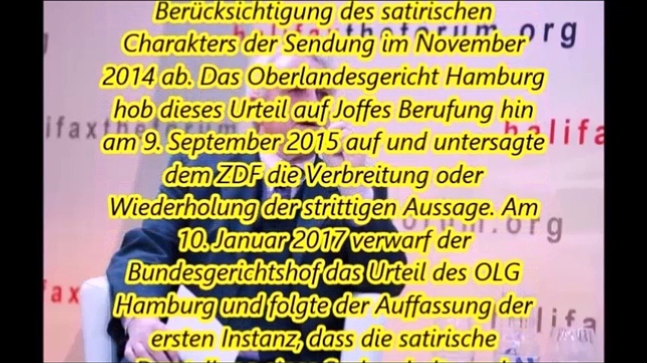 Josef joffe (die zeit)  das bild fÜgt sich zusammen