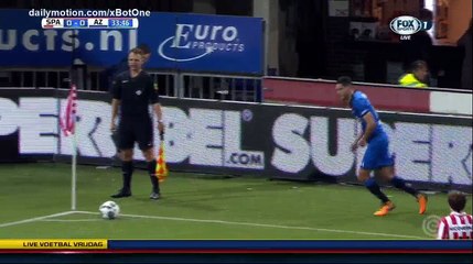 Wout Weghorst Goal HD - Sparta Rotterdam 0 - 1 AZ Alkmaar - 15.08.2017 (Full Replay)