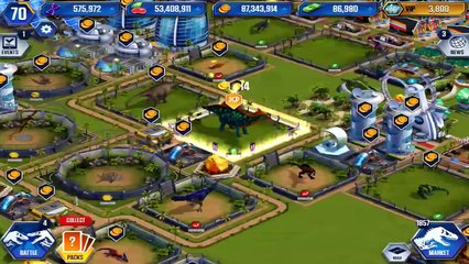 NEW HYBRID LABYRINTHOSAURUS MAX LVL (40)! - Jurassic World The Game - HD