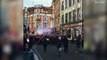OMG!  Fights break out as Cologne fans take over London Arsenal vs Cologne Full video