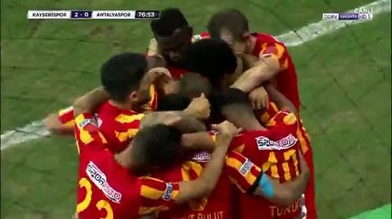 Umut Bulut  Goal HD - Kayserispor	2-0	Antalyaspor 15.09.2017