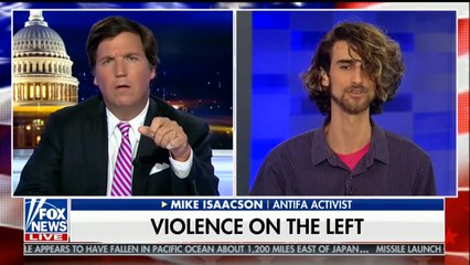 Tucker Carlson Schools Over Matched Antifa Activist - ‘Are You Really A Professor'