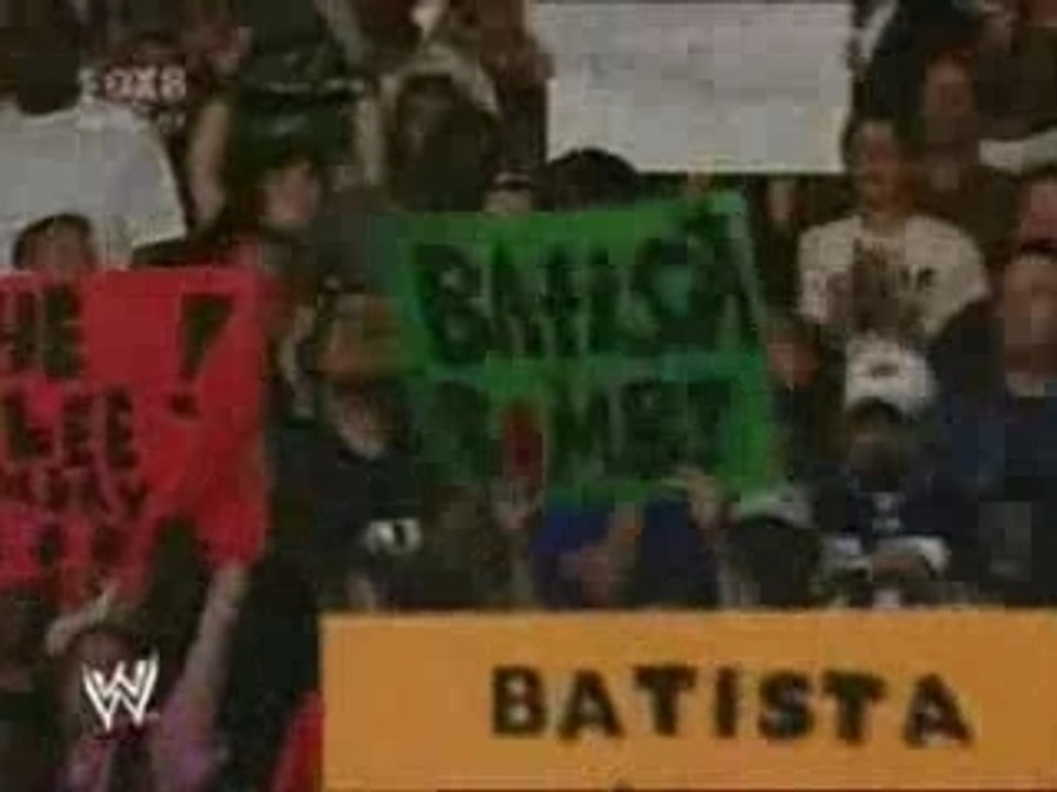 Batista Entrance Avec Sa Ceinture