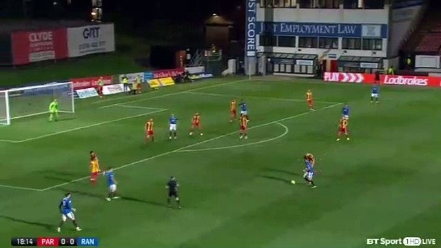 Alfredo Morelos Goal HD - Partick Thistle 0-1 Rangers 15.09.2017