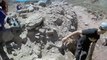 Des randonneurs piégés par un glissement de terrain impressionnant