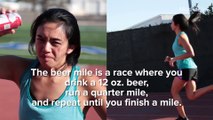 This is what happens when you run a Beer Mile