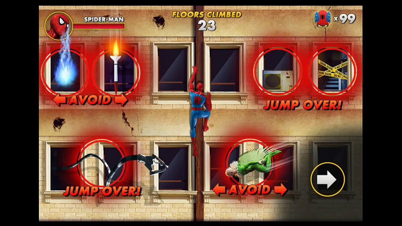 Spiderman Wall Crawler Games For Kids - Gry Dla Dzieci