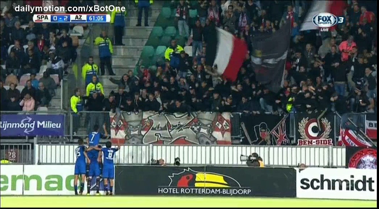 Wout Weghorst second Goal HD - Sparta Rotterdam 0 - 2 AZ Alkmaar - 15.08.2017 (Full Replay)