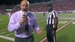 Ref Nearly ATTACKS Reporter for Bumping Him on the Sideline