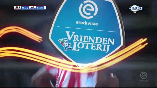 0-2 Wout Weghorst Goal Holland Eredivisie - 15.09.2017 Sparta Rotterdam 0-2 AZ Alkmaar