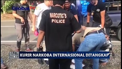 Kurir Narkoba Internasional Ditangkap