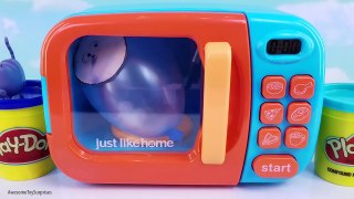 The Secret Life of Pets Magic Microwave Playdoh Learn Colors Balloon Popping Toy Surprises